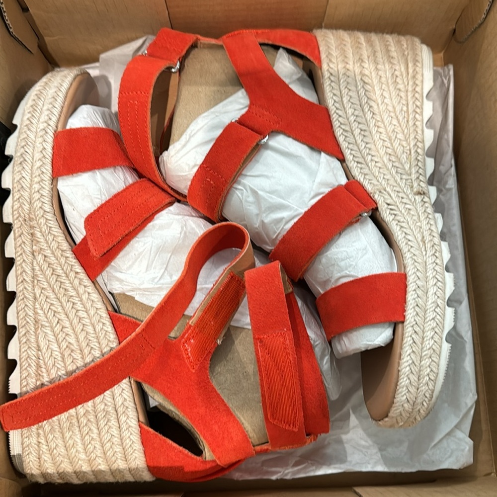 Sorel Cameron Wedge Multi Strap sandals